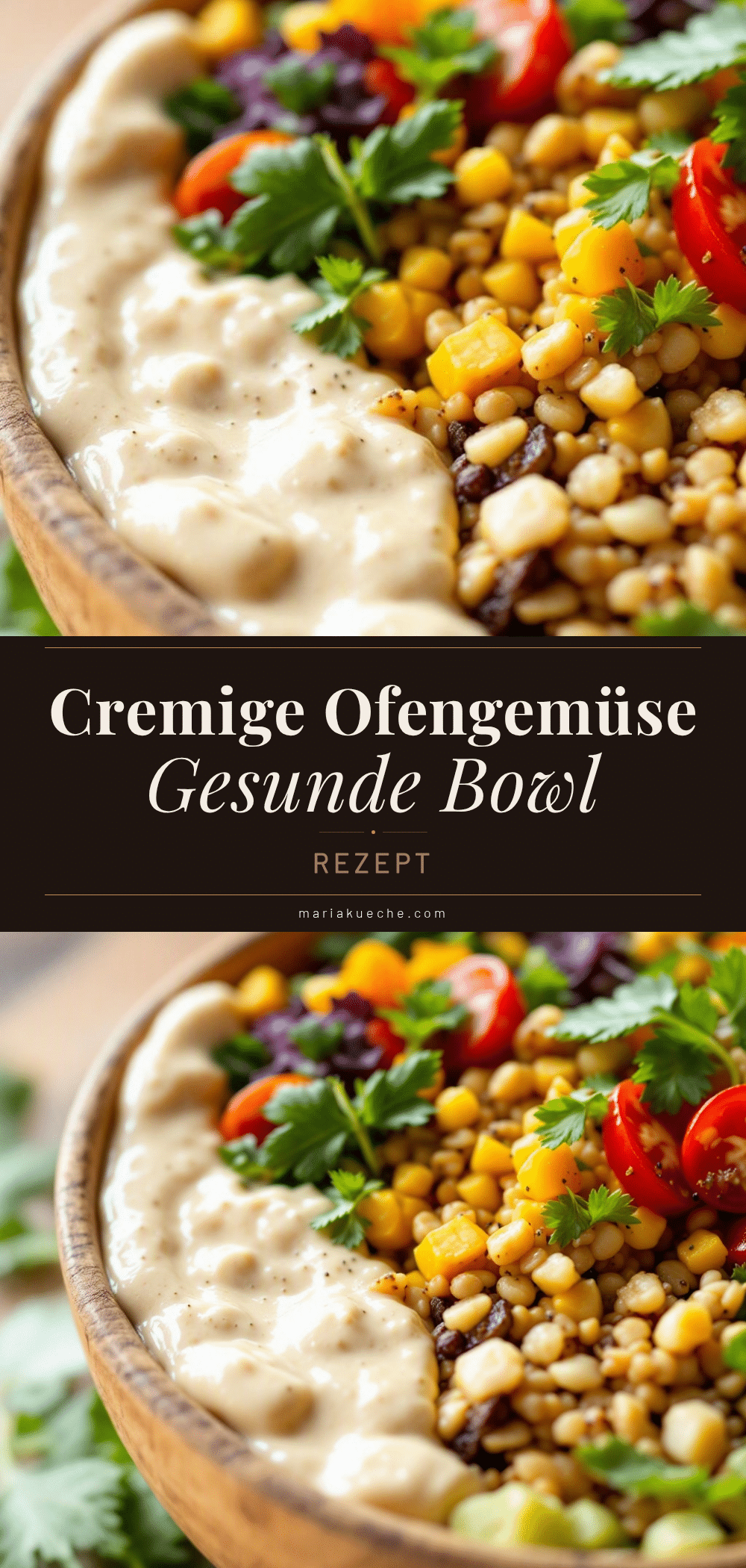 Gesunde Ofengemüse Bowl recipe