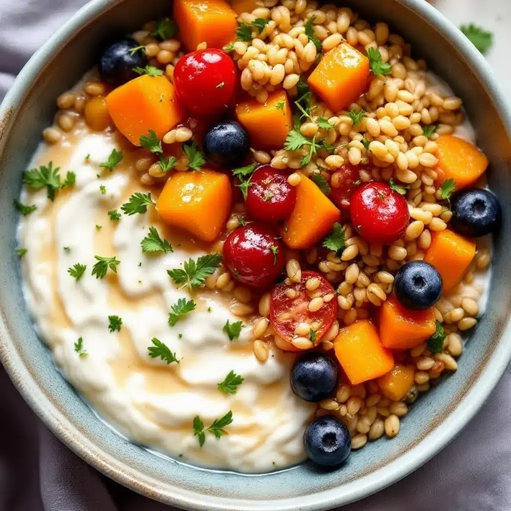 Gesundes Overnight-Oats-Glas mit Beeren - featured image