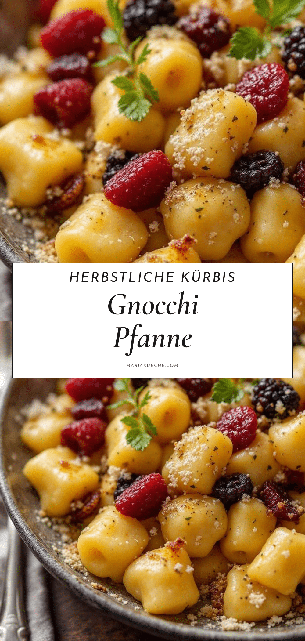 Gnocchi-Pfanne mit Kürbis und Salbei recipe
