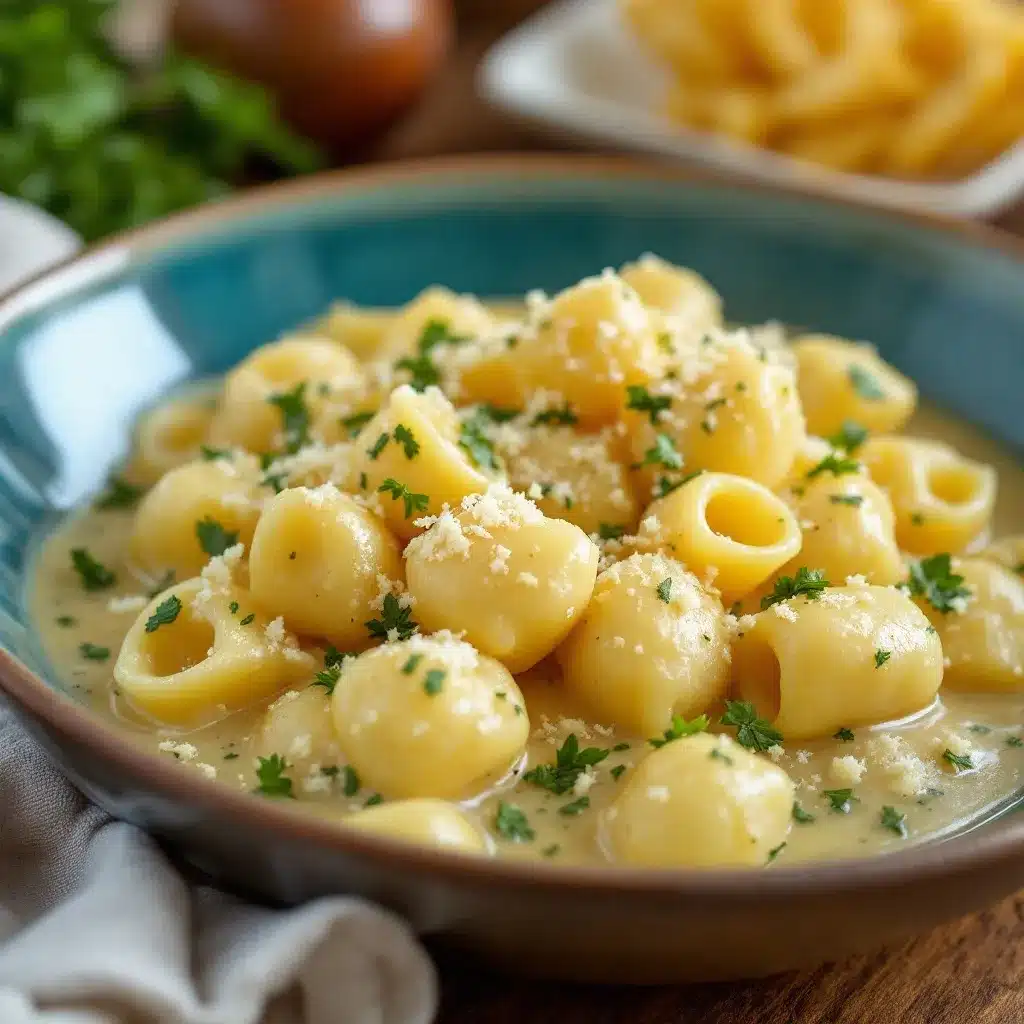 Gorgonzola Gnocchi preparation steps
