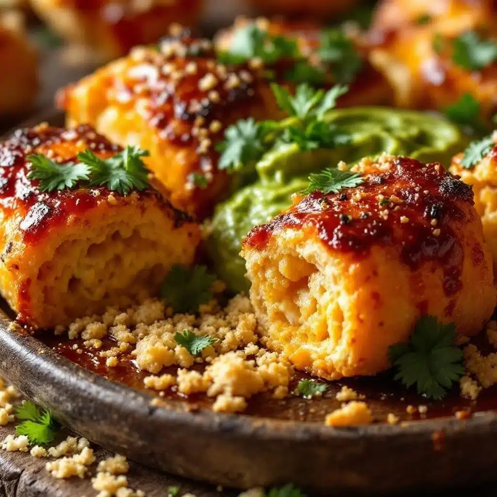 Gruseliges Monster Fingerfood mit cremiger Guacamole - featured image