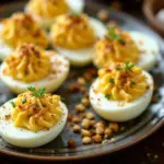 Halloween-Kürbis-Deviled-Eggs - featured image