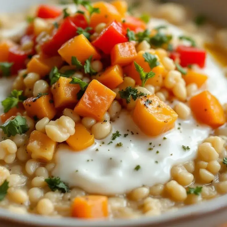 herbstlicher Kürbis-Porridge - featured image