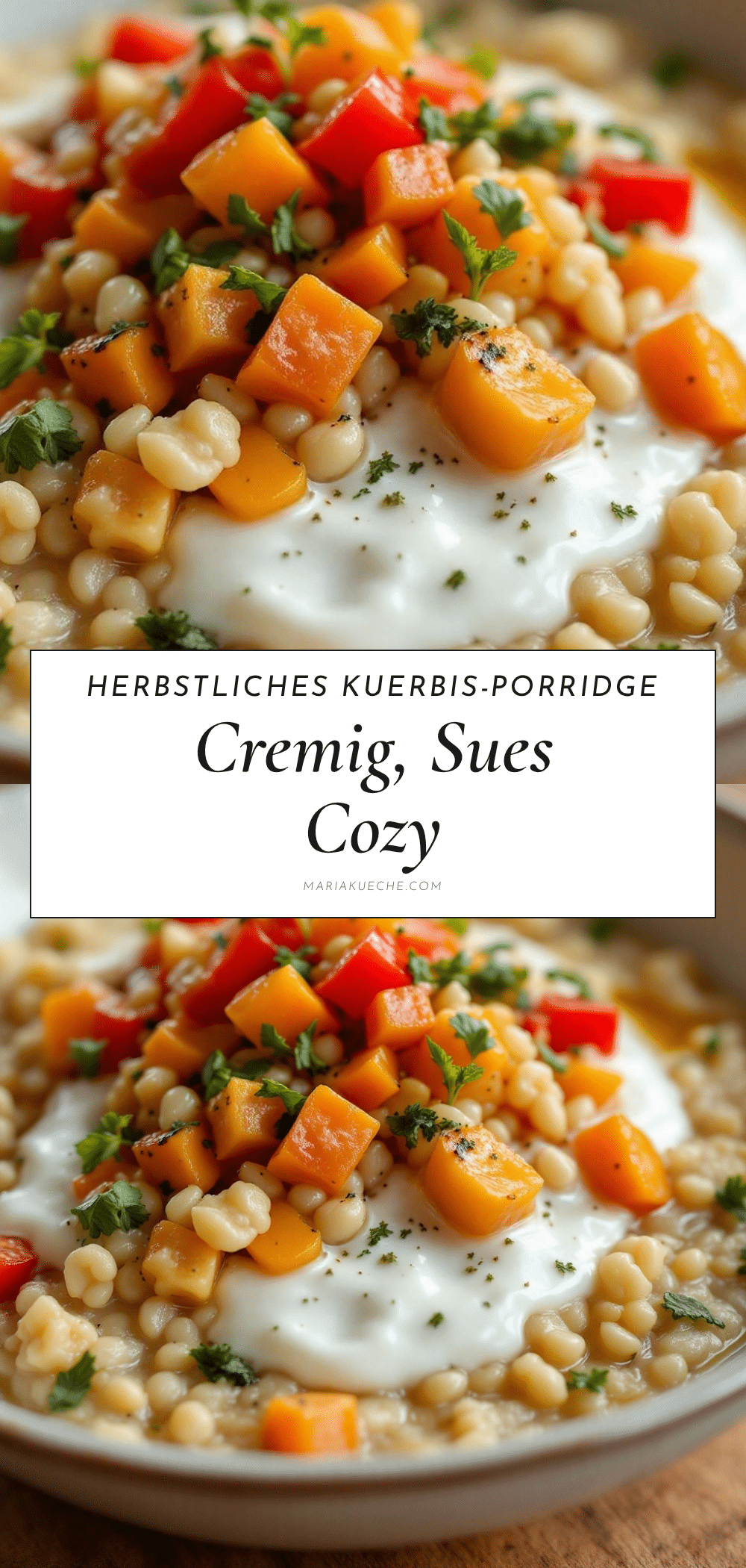 herbstlicher Kürbis-Porridge recipe