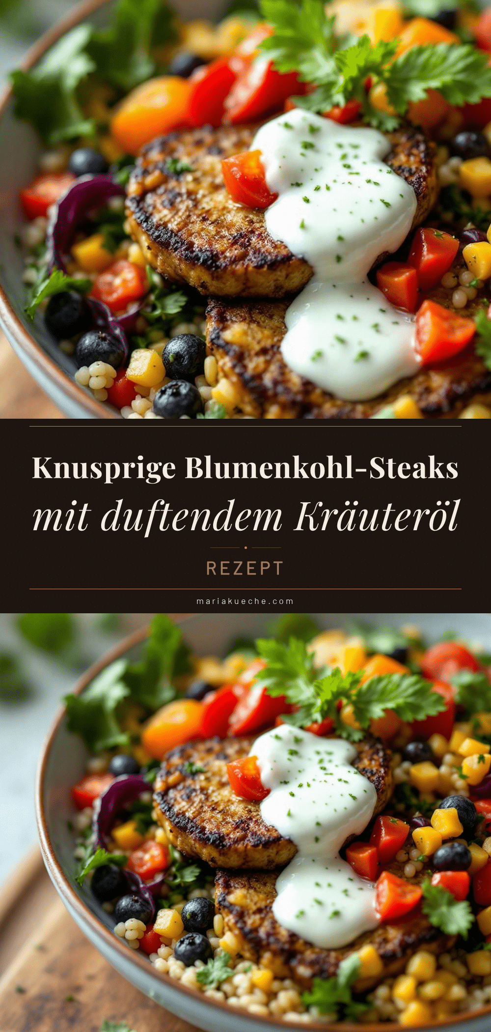 Knusprige Blumenkohl-Steaks recipe