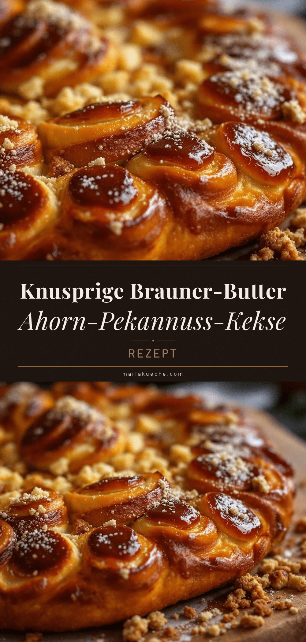 Knusprige Brauner-Butter-Ahorn-Pekannuss-Kekse recipe