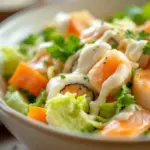 knusprige California-Sushi-Rolls mit Lachs - featured image