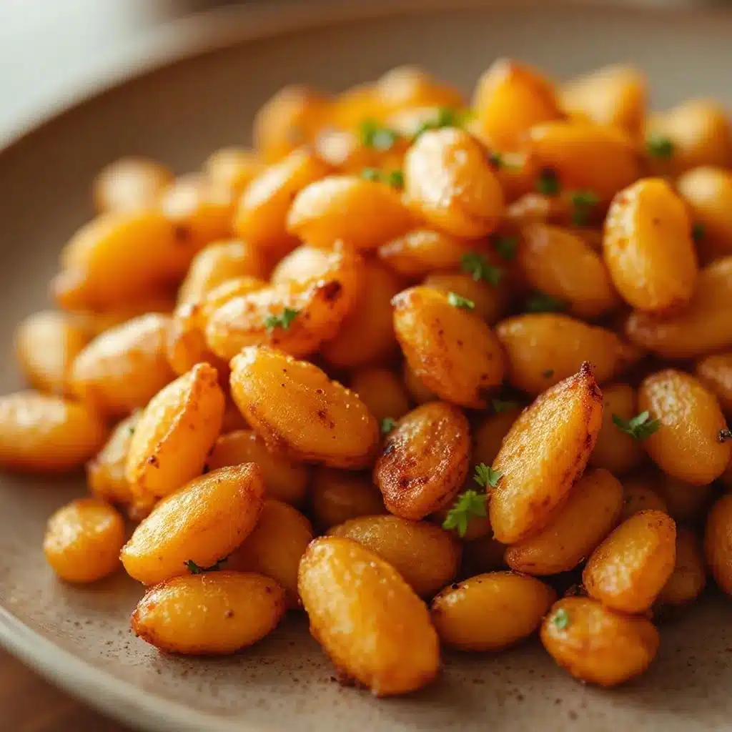 Knusprige gebrannte Mandeln aus dem Airfryer - featured image