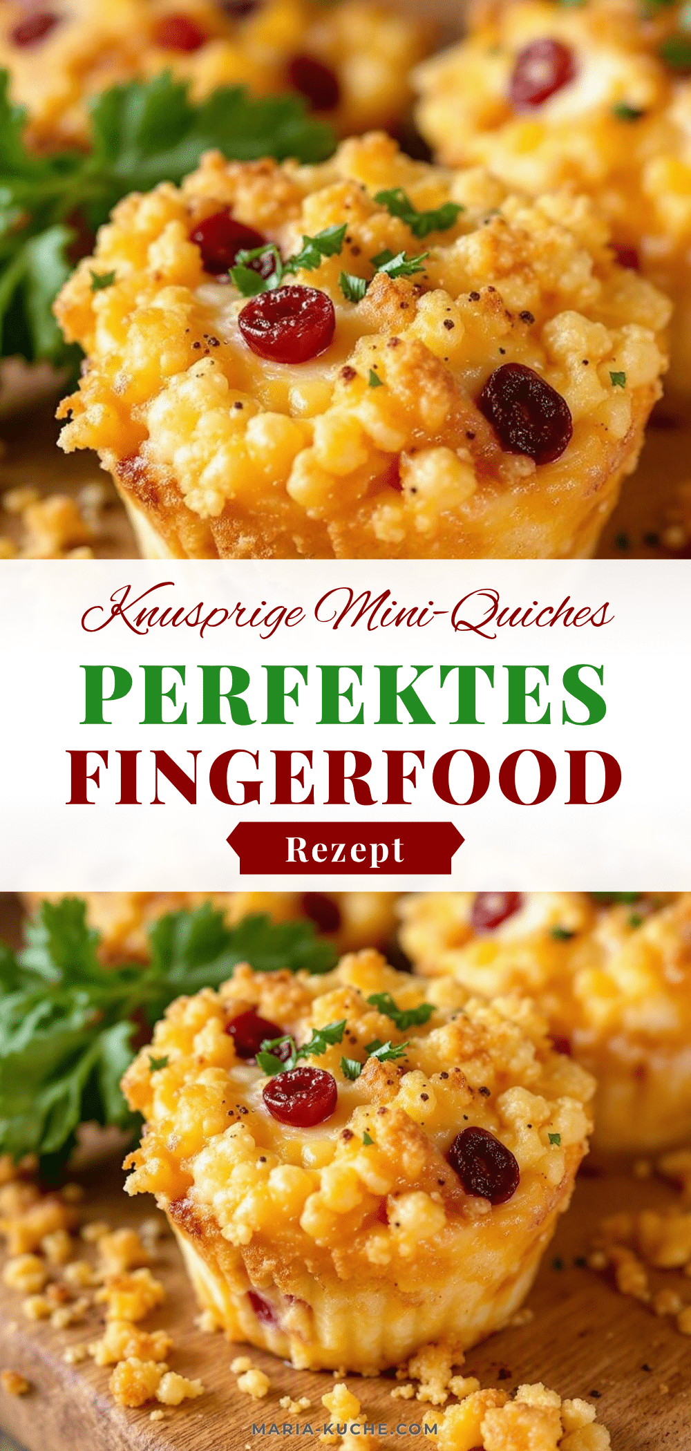 Knusprige Mini-Quiches recipe