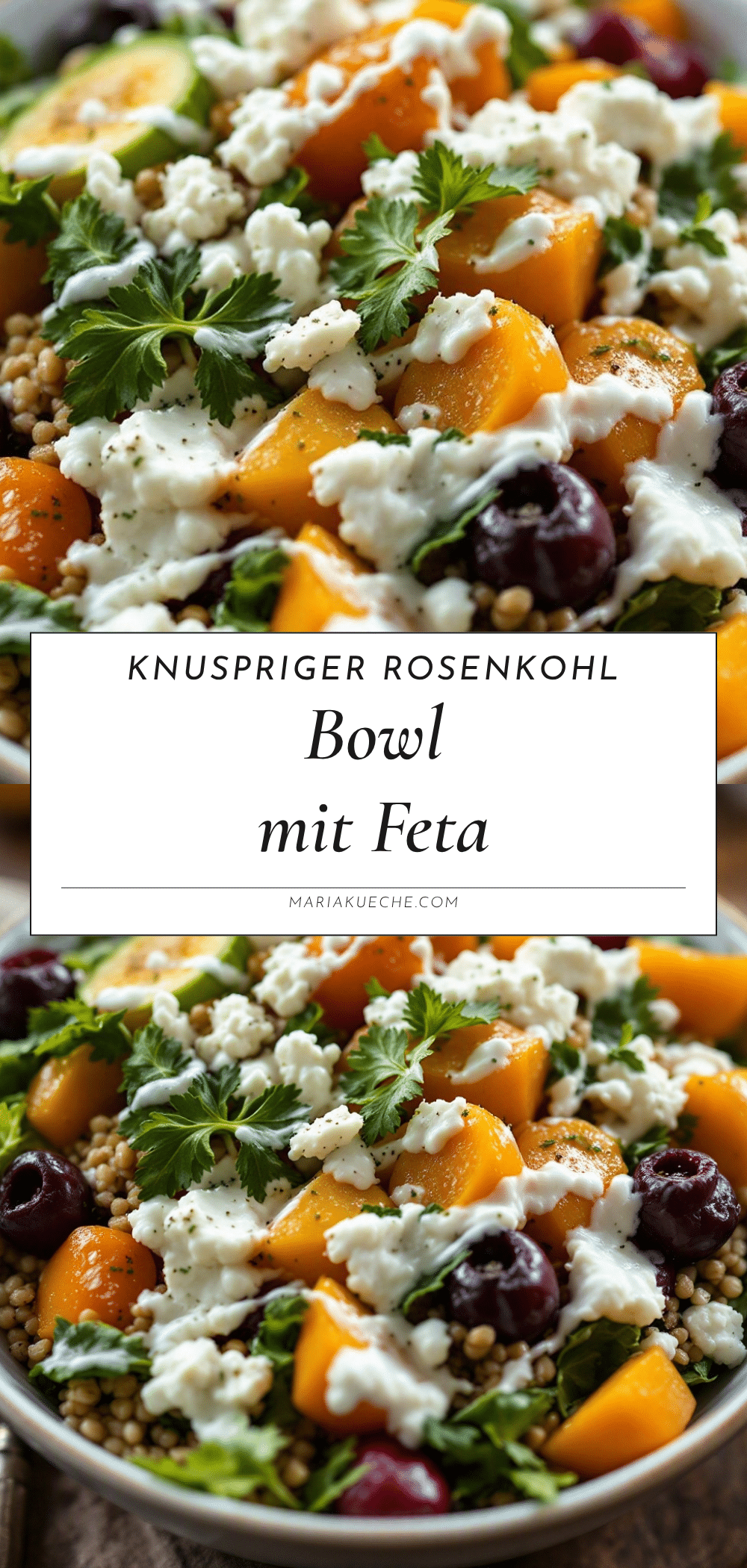 Knusprige Rosenkohl Bowl recipe