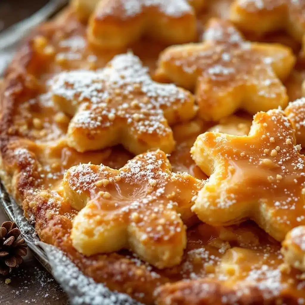 Knusprige Weihnachtsplätzchen mit Marzipanfüllung - featured image