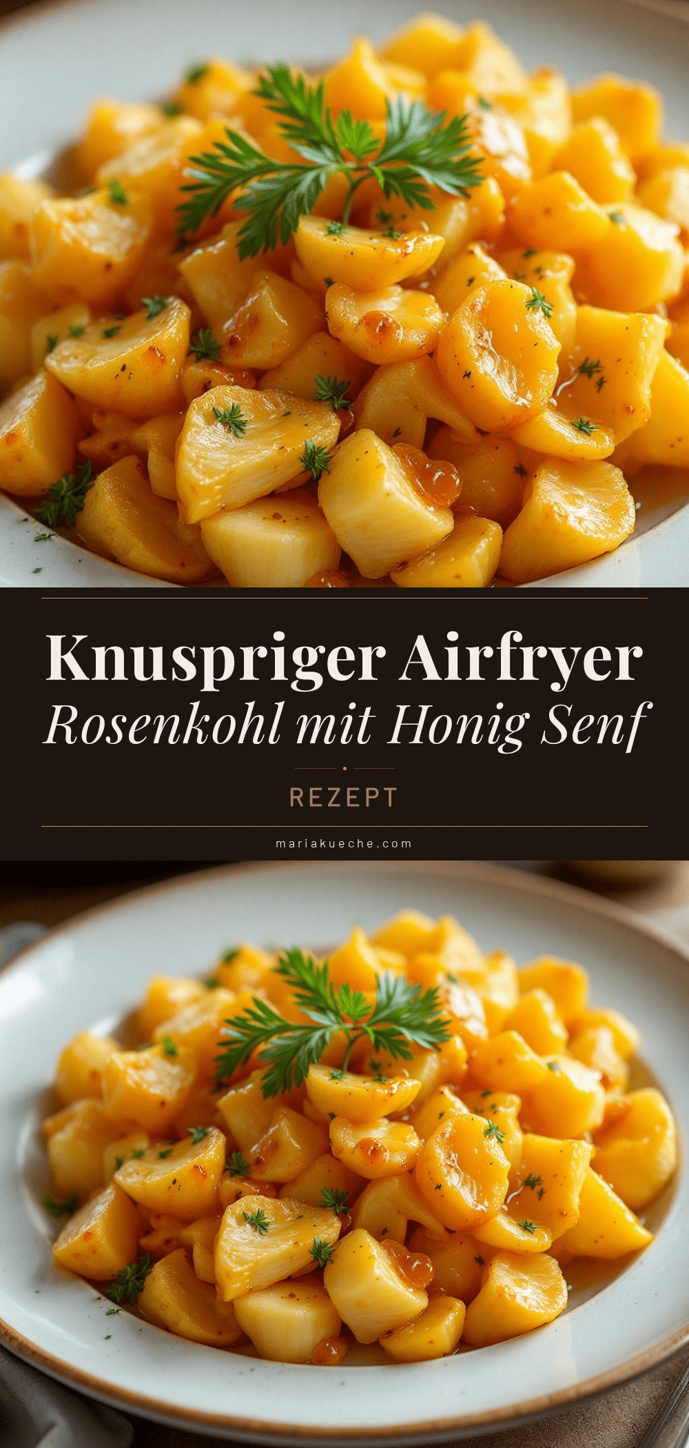 Knuspriger Airfryer-Rosenkohl recipe