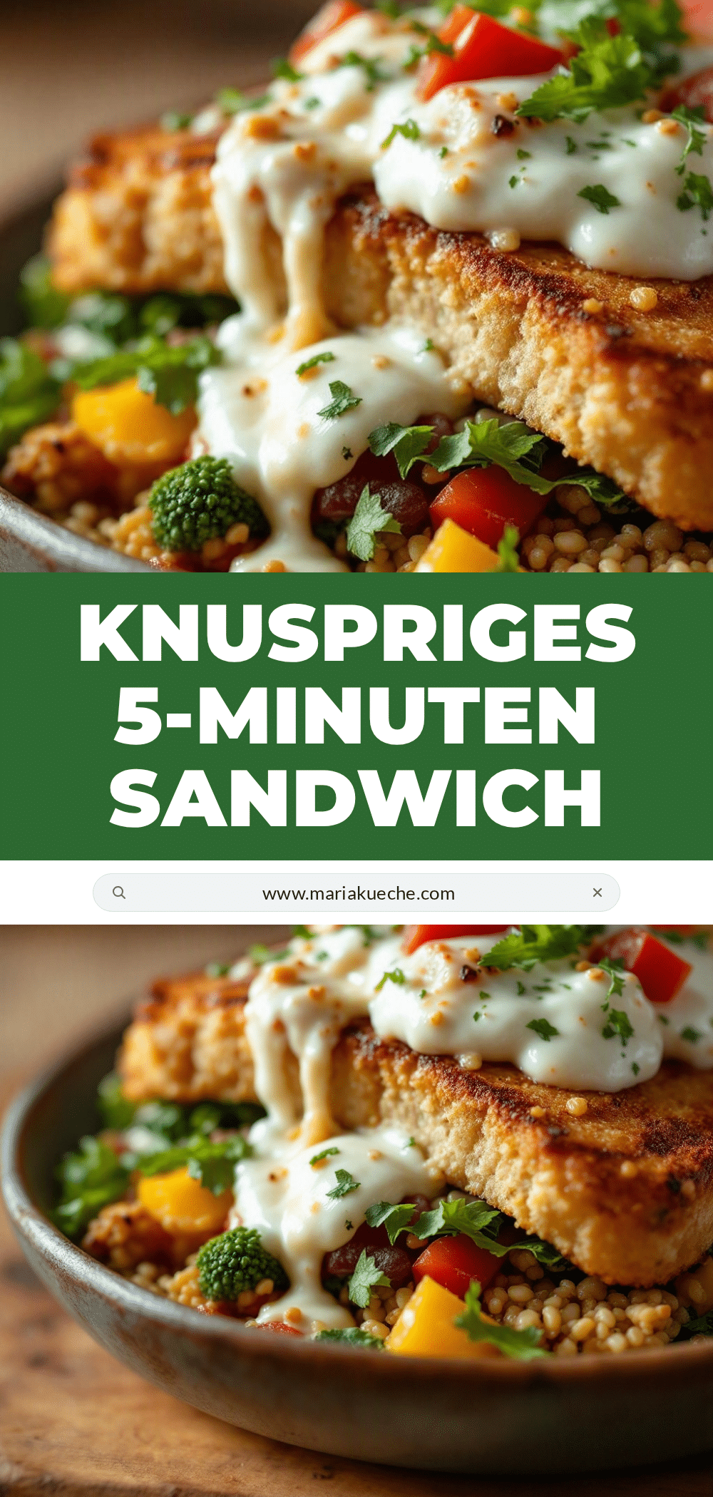 Knuspriges 5-Minuten Rührei Sandwich recipe
