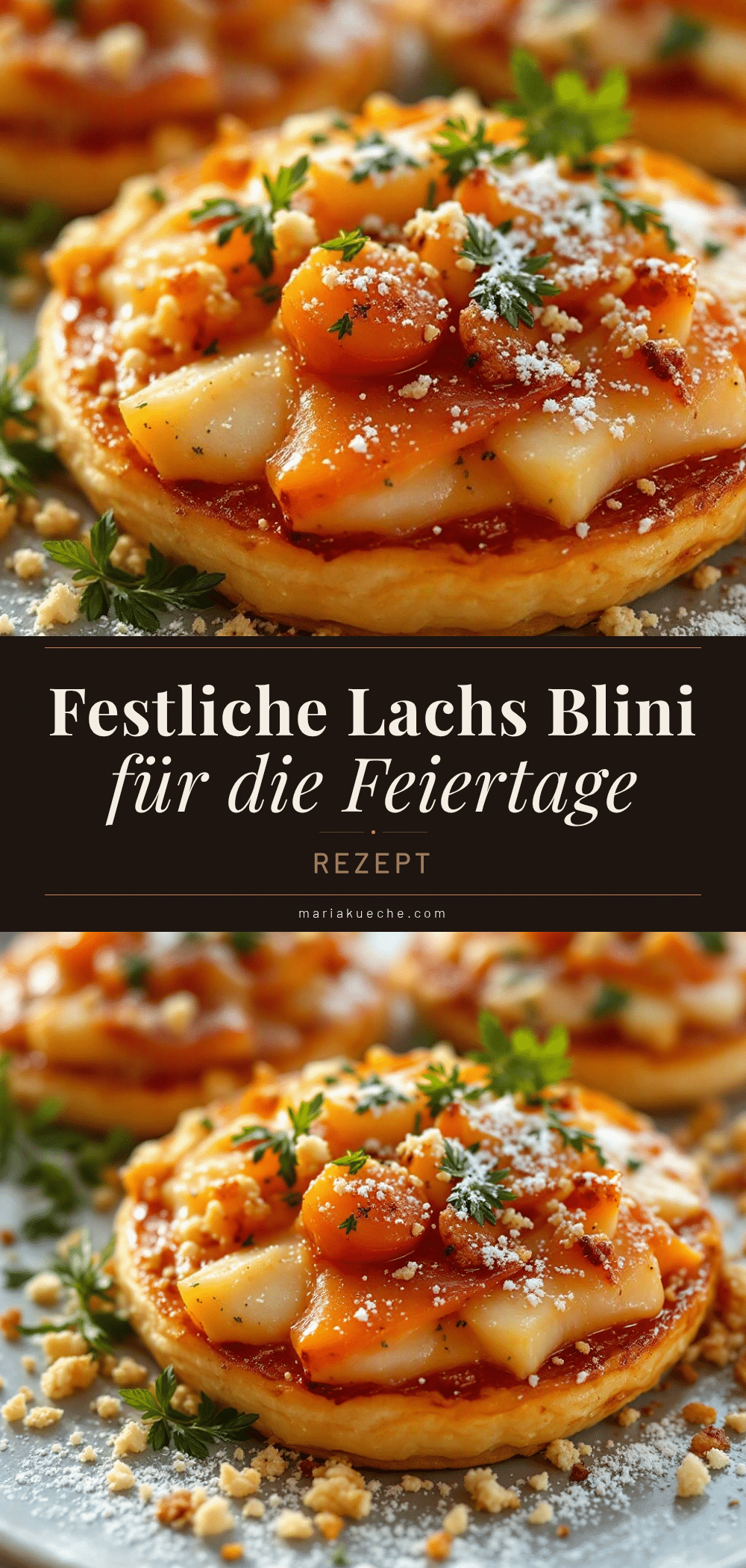 Lachs-Blini recipe