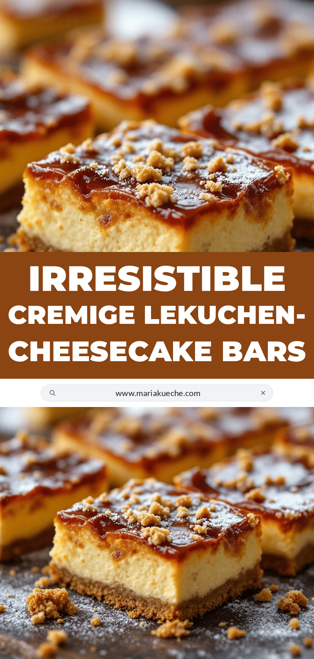 Lebkuchen-Cheesecake-Bars recipe
