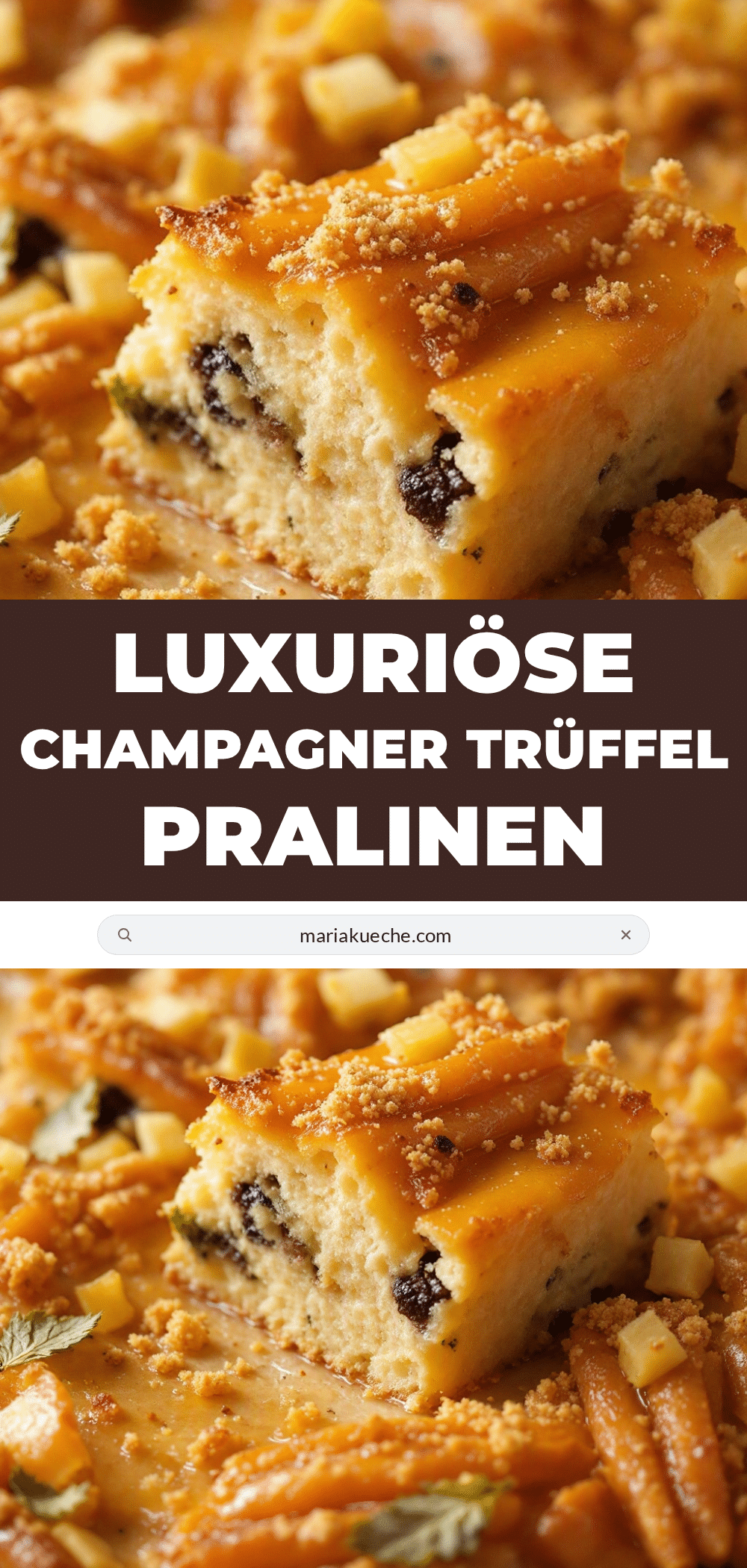 Luxuriöse Champagner-Trüffel-Pralinen recipe