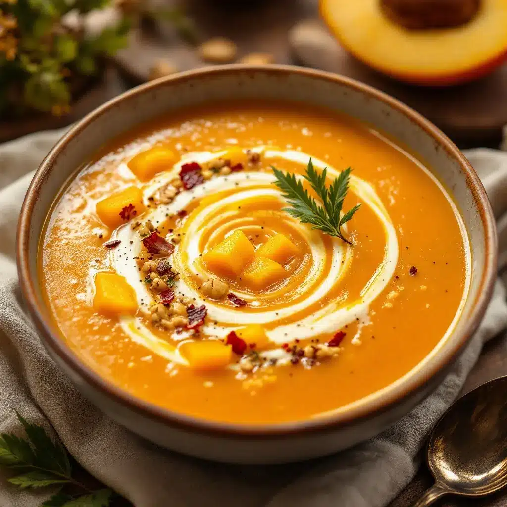 Maronensuppe mit Trüfföl preparation steps