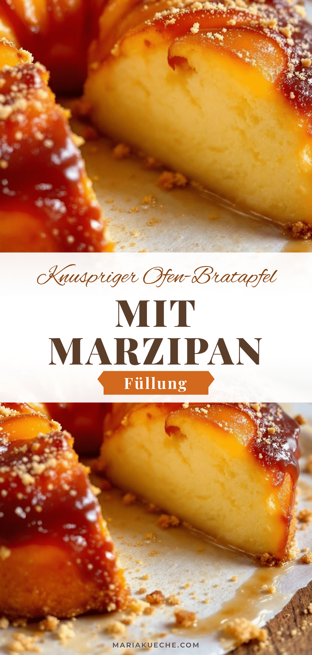 Ofen-Bratapfel mit Marzipan recipe