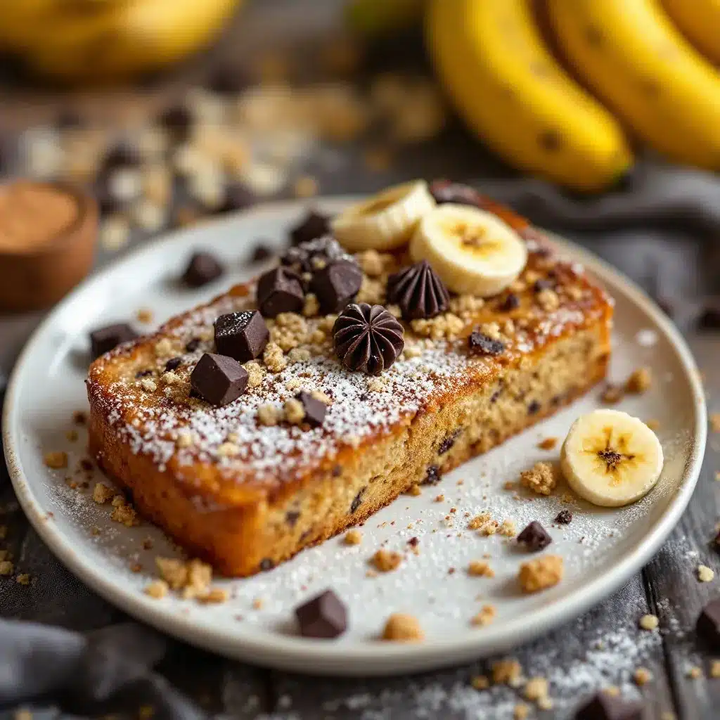 One-Bowl-Bananenbrot mit Schoko preparation steps