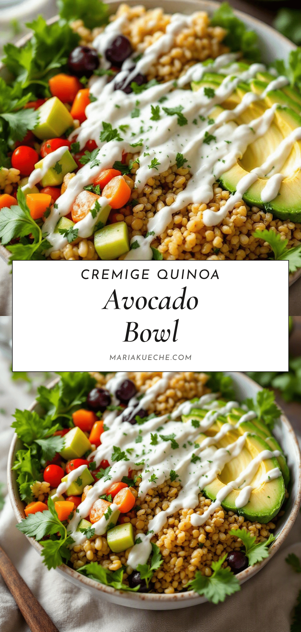 Quinoa Avocado Bowl recipe