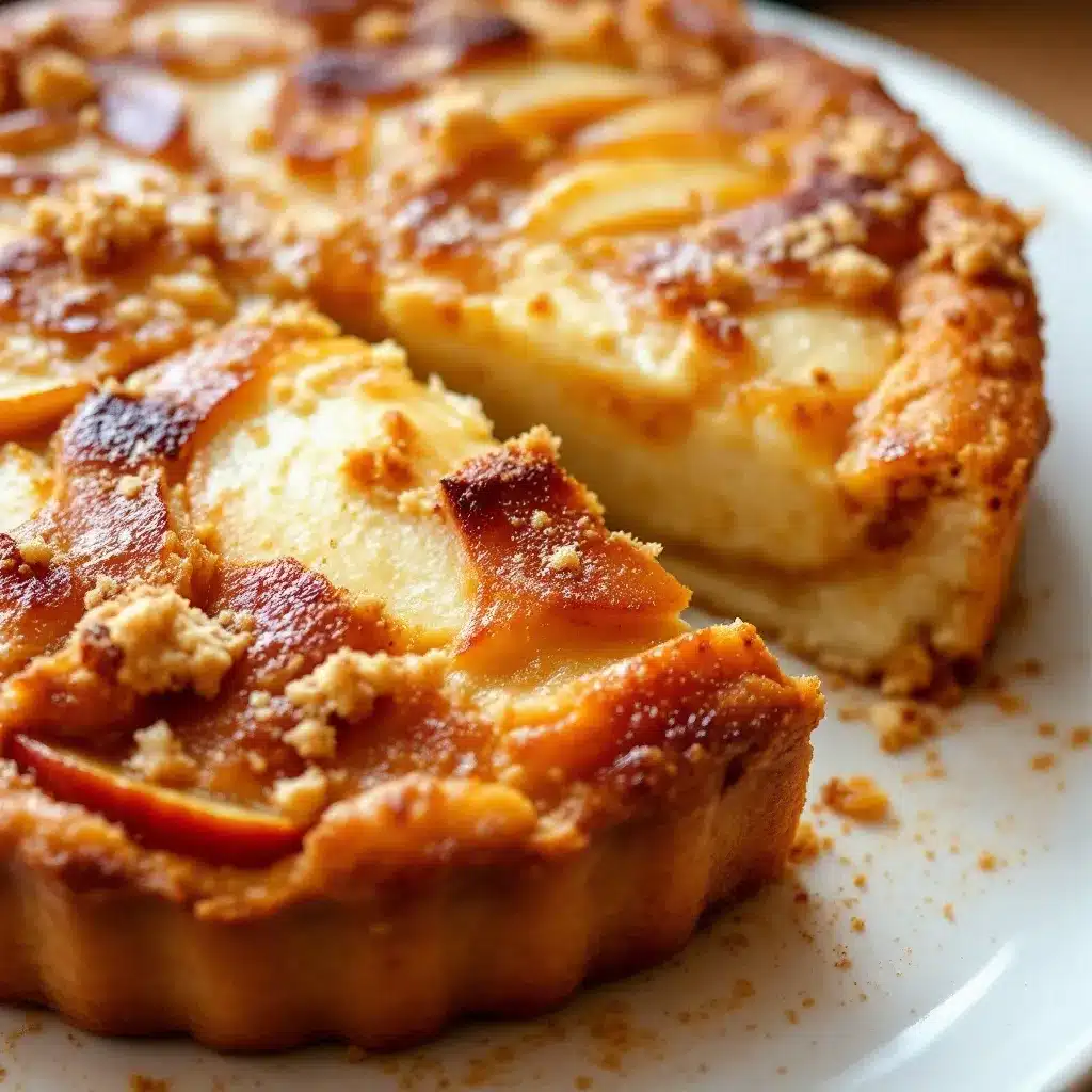 Saftiger Apfelkuchen mit Zimtstreuseln preparation steps