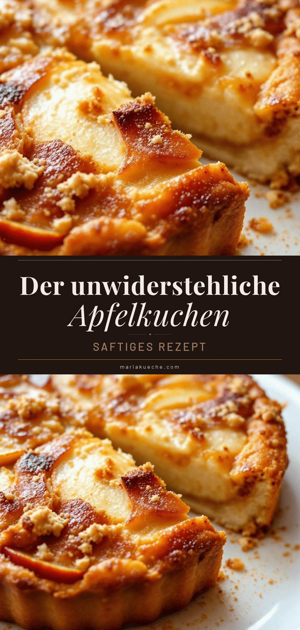 Saftiger Apfelkuchen mit Zimtstreuseln recipe