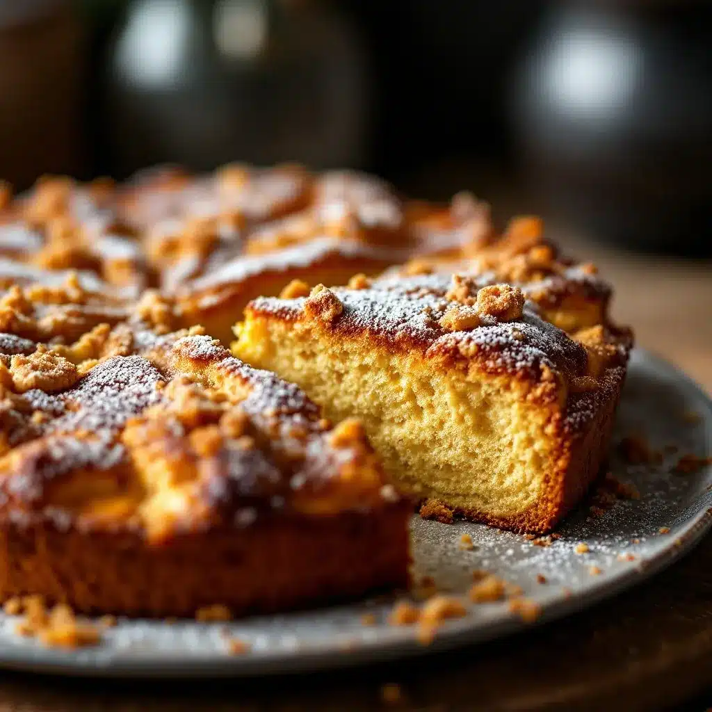 Saftiger Kürbiskuchen mit Zimt-Streuseln preparation steps
