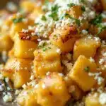 Süßkartoffel-Kürbis-Auflauf mit Feta - featured image