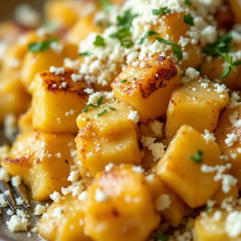 Süßkartoffel-Kürbis-Auflauf mit Feta - featured image