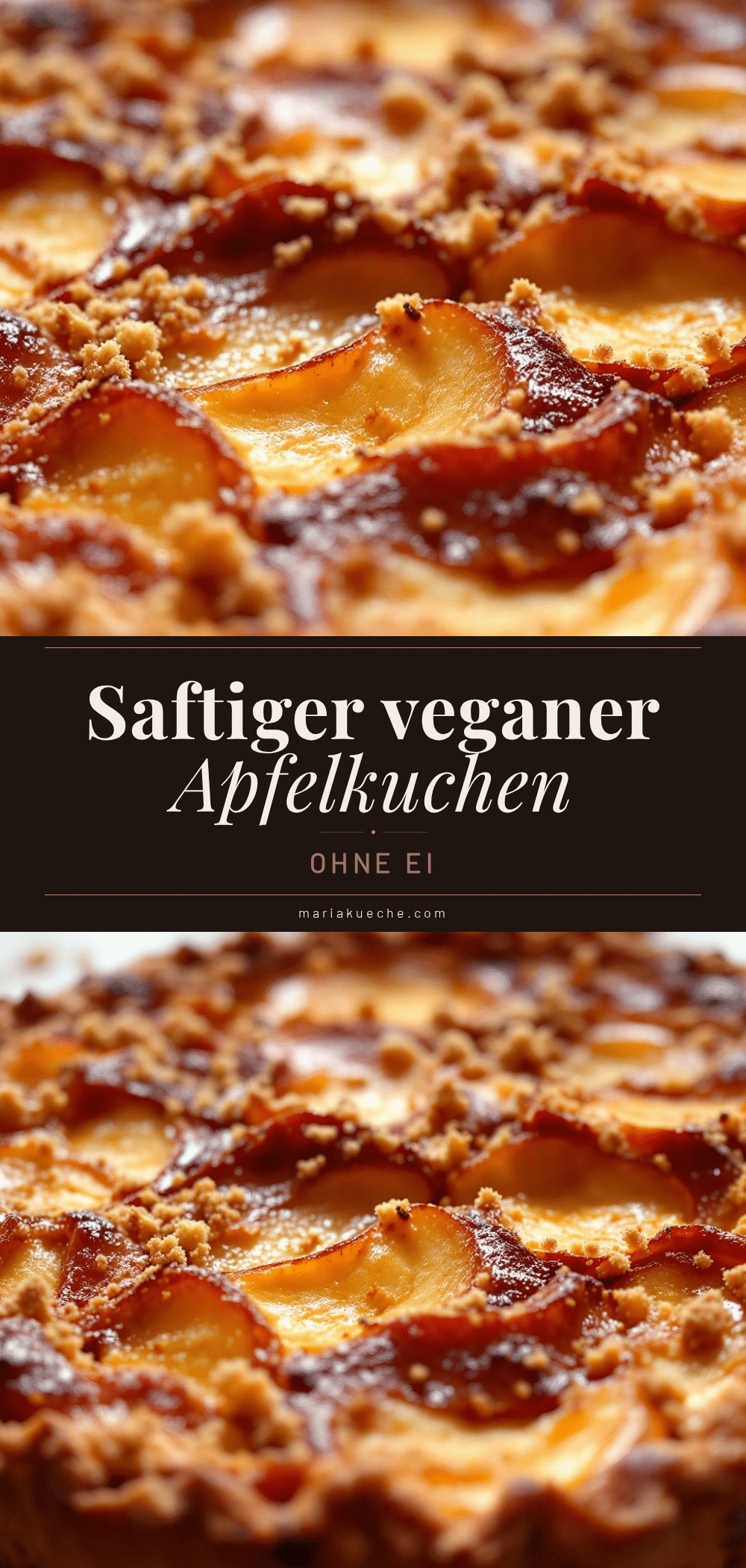 Veganer Apfelkuchen ohne Ei recipe